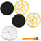 HUVNEXA Kit de filtres de Rechange for aspirateur Karcher VC3 (1.198-125.0, 2.863-238.0), 3 filtres et 1 Brosse de Nettoyage Kit de Remplacement pour aspirateur