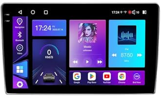 9 Android 15 Pantalla Táctil Radio 2 DIN Coche Pantalla para Opel Astra H Zafira B 2004-2014 con Enlace Espejo/GPS/FM/BT/Ventilador de refrigeración/Reproductor Multimedia(2+32G)
