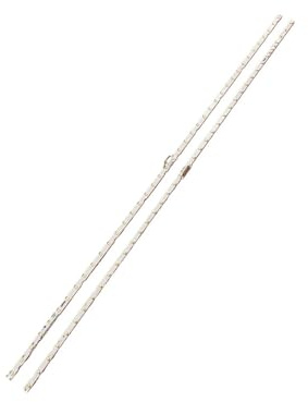PIGLOLKINY Tira de LED compatible for Samsung UN55NU7300G UE55NU7100 UE55NU7300 UN55NU6900 UE55NU7105K BN61-15485A UN55NU7100 UE55NU7120 UE55NU7172(2 PCS For 1 TV)