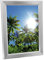 EUROPALMS Reklamewand A2, beleuchtet, aluminium | Höhe: 74 cm | Tiefe: 4 cm | Breite: 53 cm