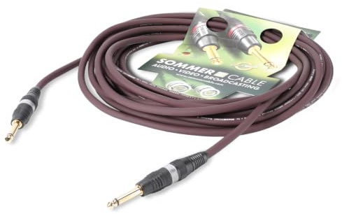 'Sommer Cable Instrument Signature Richard Z. Kruspe Version Red ziLK Vari HICON hi-j63 m03-g/hi-j63 m03-g 10 m