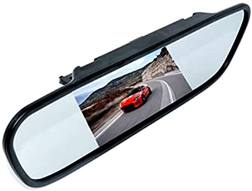 Auto Wayfeng WF® Factory Price New Resolution 4.3 Color TFT LCD Car Rearview Mirror Monitor 4.3 inch 16:9 screen car Monitor for DVD Camera VCR