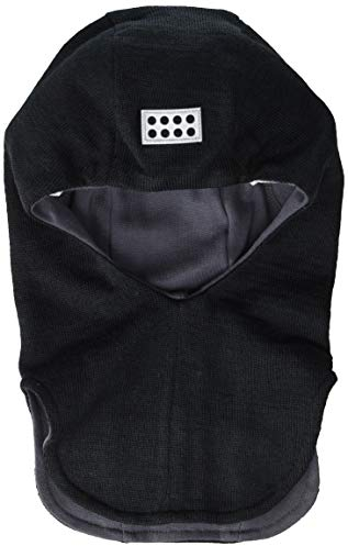 LEGO Wear Unisex Baby duplo LWAUSTIN 705 - Sturmhaube Strick Mütze,per Pack Schwarz (Black 995),47/49 (Herstellergröße:48)