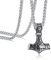 Collana Martello Thor, Collana Uomo, Collana Acciaio Inossidabile, Collana Acciaio Inossidabile Vichingo, Collana Vichinga, Per Uomo, Ciondolo Norreno Ragazzo Vichingo