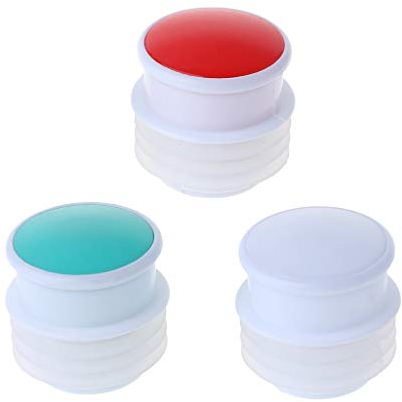JIgeren Thermos Plug Food Grade Silicone Thermos Plug Cap Stopper Bottle Lid Replacement Kettle Parts Random