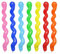 Modellierballons Ballons zum modellieren Spirale Spiralballons versch.Farben (10 Stück, Gelb)