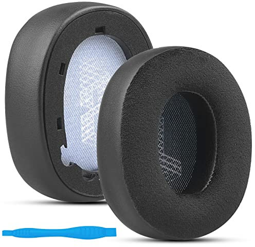 Replacement Ear Cushions for JBL Live 650/660BTNC E65BTNC Headphone, Ear Pads Headset Earpads with Noise Cancelling Memory Foam Leather Velour
