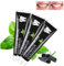 Pemarlis 3 Pack *105g Aktivkohle Zahnpasta Kohlezahnpasta Weiße Zähne,Natürliche Zahnaufhellung -Bamboo Charcoal Zahnpasta,Tiefenreinigende Zahnpasta,Weisse Zähne Zahnweiß Bleaching Zähne Fluoridfrei