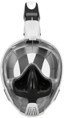 MINT LAMA Freebreath Balance Tauchmaske 180° Panorama-Sicht, Druckausgleich, Apnoetauchen - Vollgesichtsmaske zum Schnorcheln und Tauchen, Größe L-XL