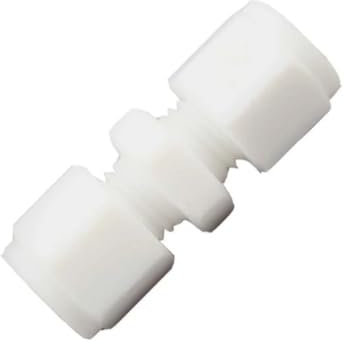 DSZUJTYROP Reducer 1 2 3 4 6 8 10-35mm Tube OD Compression Union Connector Coupler Fitting High Temperature Resistance(2mm To 4mm)