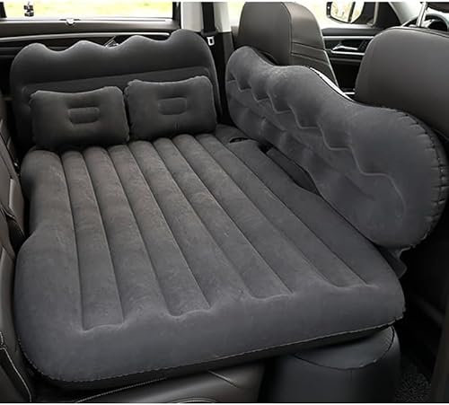 HESHS Auto Inflatable Bed Luftmatratze für Ford Focus Sedan 2006-2018, Bequeme Langlebige Indoor- und Outdoor-Aktivitäten Reisen Camping Aufblasbare Matratze,H/Gray-03