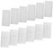 PACKOVE 12Pièces Bouteilles de Crème Plastique Transparent Conteneurs Vides Miniatures Réutilisables et Étanches pour Rangement Pratique pour Cosmétiques et Produits