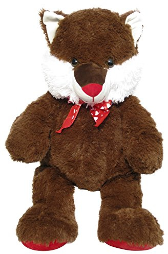 Wagner 9064 - XL Plüschfuchs - 60 cm groß - Riesen Kuschelfuchs Teddybär Plüschtier Plüsch Plüschbär