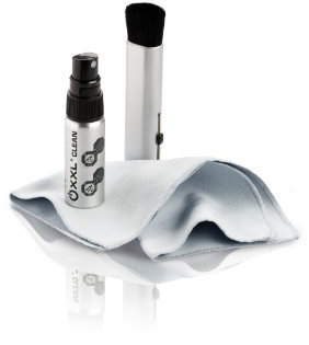 Oehlbach XXL® Pro Clean Effektives Reinigungs-Kit: bestehend aus Tuch und Spray silber