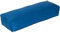 Yogabox Yoga Bolster Rechteckig, Waschbarer Bezug aus 100% Baumwolle, Yogarolle eckig mit Buchweizenschalen - Füllung, Yogakissen groß für Restoratives Yoga, Maße: ca. 60 x 20 x 14 cm, blau
