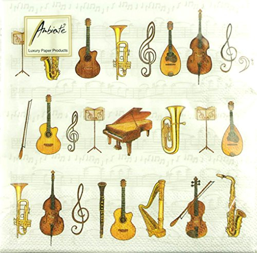 mugesh Servietten Orchestra - Schönes Geschenk für Musiker