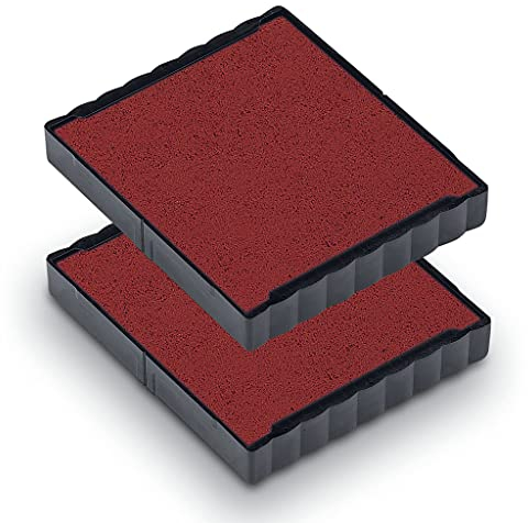 Trodat Ersatzkissen 6/4924 für Printy 4924, 4940, 4724 und 4740 – Stempelfarbe Rot, 2er-Pack, 9008056834540