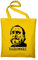 STYLETEX23 Charles Bukowski Buk Jutebeutel Baumwolltasche, gelb