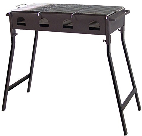 Imex El Zorro 71446 - Barbacoa con Parrilla, cincada, 34 x 34 x 60 cm