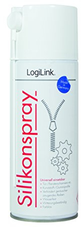 LogiLink Spray silicone RP0015 (400 ml) pour éviter le frottement et le bruit, incolore