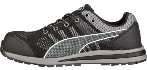 PUMA SAFETY Unisex Pu643160-45 Leichtathletik-Schuh, schwarz-grau, 45 EU