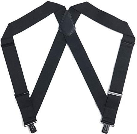 Carhartt Herren Strapse, Rugged Flex Hosenträger, Elastischer Seitenclip (schwarz), Einheitsgröße
