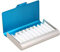 Homöopathie Taschenapotheke 9er Alu blau-silber (ohne Glasröhrchen)