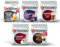 TASSIMO Hot Chocolate and Latte Bundle 5 Pack, (40 Drinks)