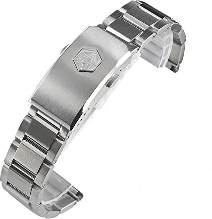 San Martin Edelstahlarmband 62MAS Ersatzarmband, Silber, Medium