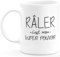 quotedazur - Mug Humour Râler C'est Mon Super Pouvoir - Tasse Cadeau Humour Râleur/Râleuse - Blanc/Céramique
