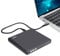 TaDool External CD DVD Drive, Slim Portable External CD Rewriter Burner Writer, Low Noise High Speed Data Transfer USB Optical Drive for Laptop/PC Desktop/Mac OS/Linux/Windows 11/10/8/7/XP