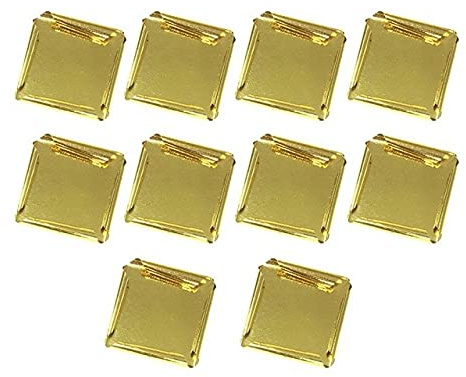 LIUXIN 24 Karat Blattgold 100 Stück 8 x 8 cm Reine echte Gesichtsbehandlung zum Kochen von Kuchen & Pralinen Dekoration Gesundheit & Spa