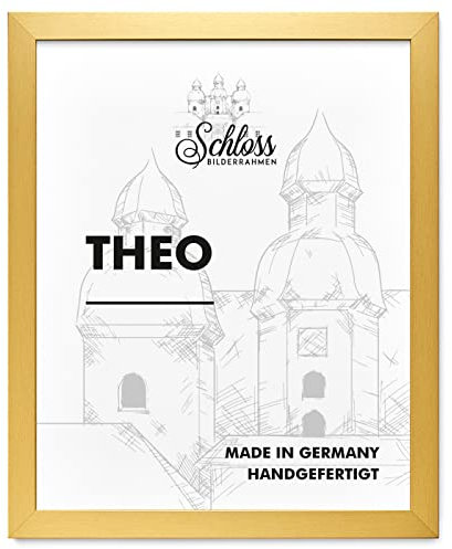 Schloss BILDERRAHMEN Theo 67x90 cm, Dekor Gold