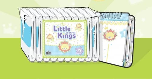 ABUniverse Little Kings Windeln, Größe M