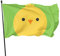 Niedliche Küken Huhn Tier Wandflagge Dekor Flagge 90 x 150 cm lebendige Farben Qualität Polyester und Messingösen