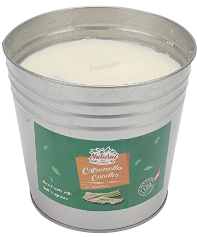 Duftkerzen, Große Kerze Im Glas, Große Eimerkerze mit 3 Dochten, Soja-Aromatherapieöl-Duftkerze Zum Essen, Camping, Zuhause, Garten, Terrasse, Hof, Balkon