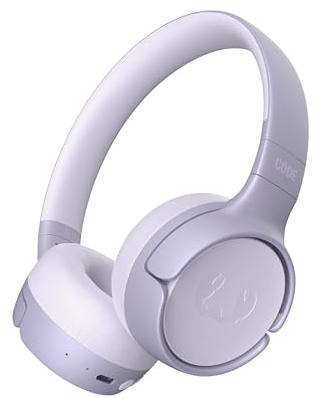 Fresh 'n Rebel Code Fuse, Bluetooth-Kopfhörer on-Ear, kabellos, 30 Stunden Spielzeit, mit Mikrofon und Sprachassistent, Lautstärkeregler und Wiedergabe/Pause-Tasten, faltbar (Dreamy Lilac)