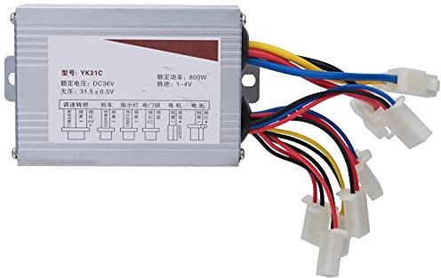 36V 800W Elektrischer Bürstenmotor-Controller, Gleichstrommotor-Geschwindigkeitsregelung, Einfache Installation für Elektro-Dreirad-Roller