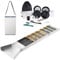 VEVOR Goldwaschpfanne Goldwannenbecken Set 22,86 x 127 cm Aluminium Goldpfanne für Goldwaschen Goldwannenbecken für Nugget Bergbau Wanne Gold Pan Sand Gold Bergbau Manuelle Goldwaschanlage Ausgräbt