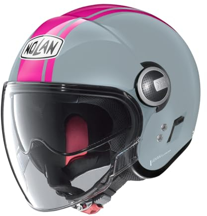 Nolan N21 Visor 06 Dolce Vita Jethelm (Grau/Pink), XS (53)