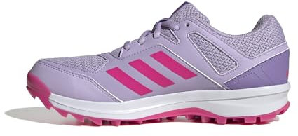 adidas Fabela Rise, Zapatos de Hockey Mujer, Powder Plum/Shock Pink/Shock Pink, 38 2/3 EU