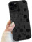 Black Cherry Phone Case for iPhone 11 Pro Max, Black Cute Cherry Pattern for Women Girls, Soft TPU Slim Profile Shockproof Protective Phone Case for iPhone 11 Pro Max