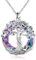 Tied By Love Tree of Life Necklace Jewellery Women's Celtic Knot Family Tree Pendant Crystal Irish Jewellery Gifts