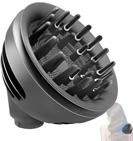 KiimSin Diffusore Wave+Curl per Dyson Airwrap Styler HS01 HS05 HS08 Accessori, ugello diffusore convertibile per Airwrap Styler in asciugacapelli