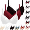 XCXC 3er-Pack Damen BHS mit Bügel Push-Up Soft BH Frauen Bequemer Bügelloser Klassische-BH mit Verstellbaren Trägern Perfekte Passform Bra Set für Alltag und Freizeit