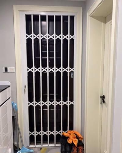 Inferriate per Finestre Barre Antifurto per Porte Scorrevoli in Vetro per Appartamenti/Porte D'ingresso, Protezione di Sicurezza per Finestre Estensibile con Chiave, 60 70 80 90 100 120 200 210 230 Cm