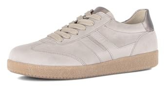 Gabor Damen Low-Top Sneaker, Frauen Sneaker,Best Fitting,Puder/marder (32),43 EU / 9 UK