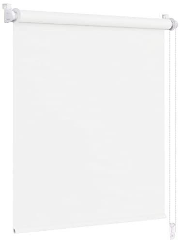 Victoria M. Tenda a Rullo Oscurante Klemmfix, Montabile Senza Fori, per Porte e Finestre, 45 x 150 cm, Bianco
