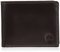 Timberland Herren Leather Wallet with Attached Flip Pocket Reisezubehör: Faltbare Brieftasche, Braun (Wolkig), Einheitsgröße