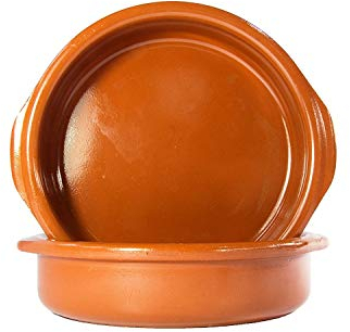 4 x 14cm Spanish terracotta dish Cazuela